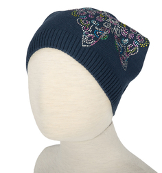 Шапка детская Чудо-кроха цв.синий ,р.50-52