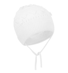 Шапка детская Чудо-кроха цв.белый ,р.44-46