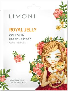 Маска для лица с пчелиным маточным молочком и коллагеном Limoni Royal Jelly Collagen