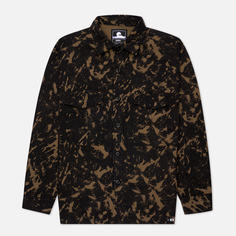 Рубашка мужская Edwin I029719 коричневая 2XL