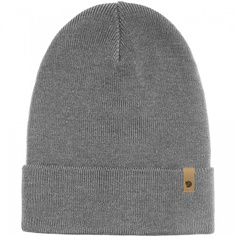 Шапка бини унисекс Fjallraven Classic Knit Hat серая