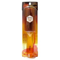 Щетка массажная для увлажнения с мёдом VESS, honey brush large