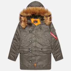 Парка мужская Alpha Industries MJN31210C1-025 серая M