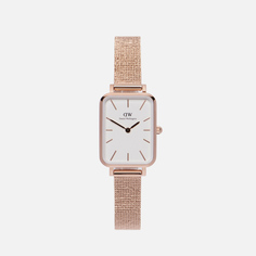 Наручные часы женские Daniel Wellington Quadro Pressed Melrose DW00100431_золотой