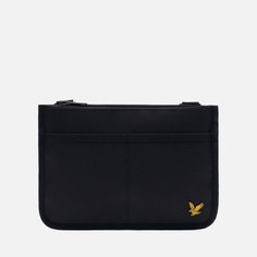 Сумка планшет унисекс Lyle&Scott Flat Pouch черная