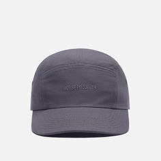 Бейсболка унисекс NORSE PROJECTS Ripstop 5 Panel серая