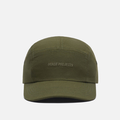 Бейсболка унисекс NORSE PROJECTS Ripstop 5 Panel оливковая