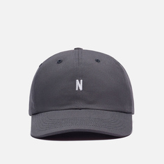 Бейсболка унисекс NORSE PROJECTS Twill Sports серая