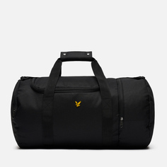 Дорожная сумка унисекс Lyle&Scott Barrel черная 50х25х25 см