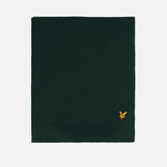 Шарф унисекс Lyle&Scott Classic зеленый 171х29 см
