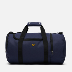 Дорожная сумка унисекс Lyle&Scott Barrel синяя 50х25х25 см