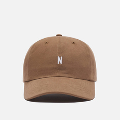 Бейсболка унисекс NORSE PROJECTS Twill Sports бежевая