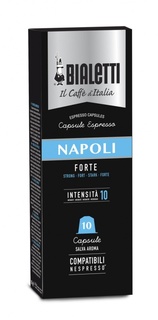 Капсулы Bialetti napoli для кофемашин Nespresso 10 капсул