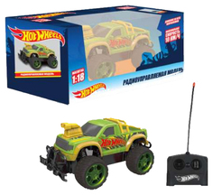 Радиоуправляемая машинка 1 Toy Hot Wheels Внедорожник Т14169 Зеленый