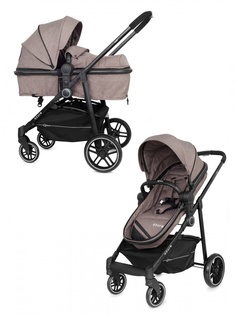 Коляска-трансформер 2 в 1 Rant Azure Trends RA147 alu. Brown РАНТ