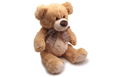 Мягкая игрушка Magic Bear Toys SAL5211 Медведь Марвин с бантом 40 см 55 см