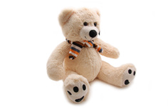 Мягкая игрушка Magic Bear Toys SAL5212 Медведь в шарфе 60 см