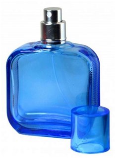 Атомайзер для духов стеклянный Weida Cosmetic Lak Blue Синий 50 мл