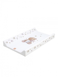 Доска-накладка для пеленания Топотушки Лучик № 3 79х46х10 см водонепр. с борт.