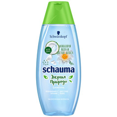 Шампунь для волос Schauma "Энергия природы. Кокосовая вода & цветок лотоса", 400 мл