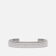 Браслет из стали с эмалью серебристый р.16,6 Daniel Wellington Emalie Cuff Medium