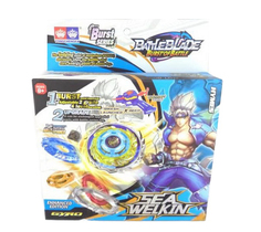 Волчок Shantou Gepai Battle blade. Sea Welkin с пусковым устройством