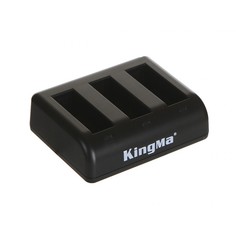 Зарядное устройство для 3 аккумуляторов Kingma для GoPro Hero10 и GoPro Hero9