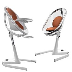 Детский стульчик для кормления Mima Moon 2G White Camel
