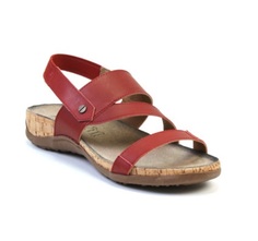 Сандалии женские Airbox 135357 красные 37 RU