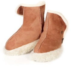 Домашние угги женские Alwero WOOLNITE/2 коричневые 35-36 RU