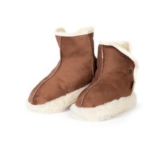 Домашние угги женские Alwero WOOLNITE/2 коричневые 35-36 RU