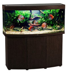 Тумба для аквариума БИОДИЗАЙН Панорама 250, ЛДСП, венге, 126 x 73 x 46 см Biodesign