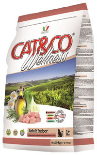Сухой корм для кошек Wellness Cat&Co Adult Indoor баранина и картофель, 0.4кг