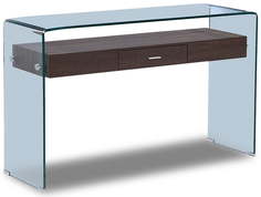 Консоль Milton, темное дерево