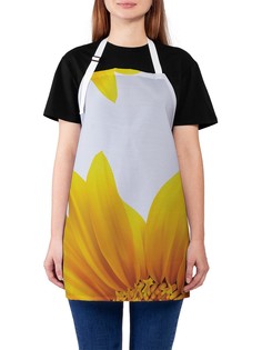 Фартук женский JoyArty для готовки "Солнечный цветок", универсальный размер