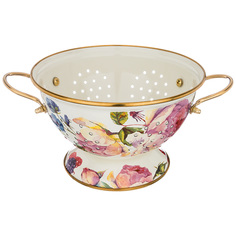 Дуршлаг agness эмалированный, серия винтаж, диаметр 20 см, высота 14 см. Agness 950-039