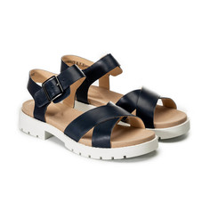 Сандалии женские Clarks Orinoco Strap 26147913 синие 37.5 EU