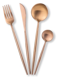 Набор столовых приборов 4предмета, rosegold H Ighway Home