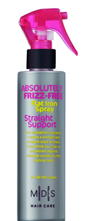 Жидкость для укладки Absolutely Friz -free Flat Iron Spray Straight Support, 200 мл Mades Cosmetics