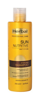 Шампунь Herbal для волос Sun Nutritive After Sun Shampoo Keratin&Sesame Oil 250 мл