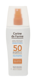 Молочко Corine De Farme для тела Protective Spray Sensitive+ SPF50 150 мл