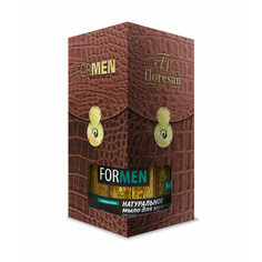 Подарочный набор Floresan For Men мыло мужское 3-в-1 450 гр + мочалка