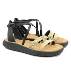 Сандалии женские Clarks Jemsa Strap 26158474 черные 39.5 EU