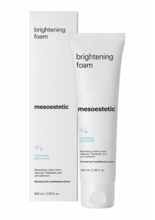 Очищающая пенка для комбинированной кожи Mesoestetic Brightening foam 100 мл