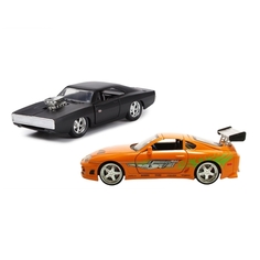 Jada Fast&Furious 1970 Dodge Charger 1995 Toyota Supra