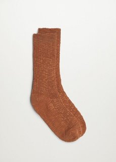 Хлопковые носки в рубчик - Oriente Mango