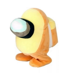Интерактивная мягкая игрушка Super01 Амонг Ас 18 см цвет: оранжевый