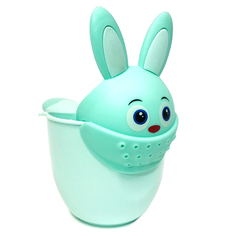 Ковш LaLa-Kids лейка детский для купания Зайчик, 1 мл