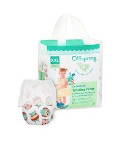 Offspring трусики-подгузники, XXL 15-23 кг. 24 шт. расцветка Совы