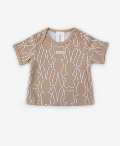 Футболка из хлопка с принтом 2 шт. Gulliver